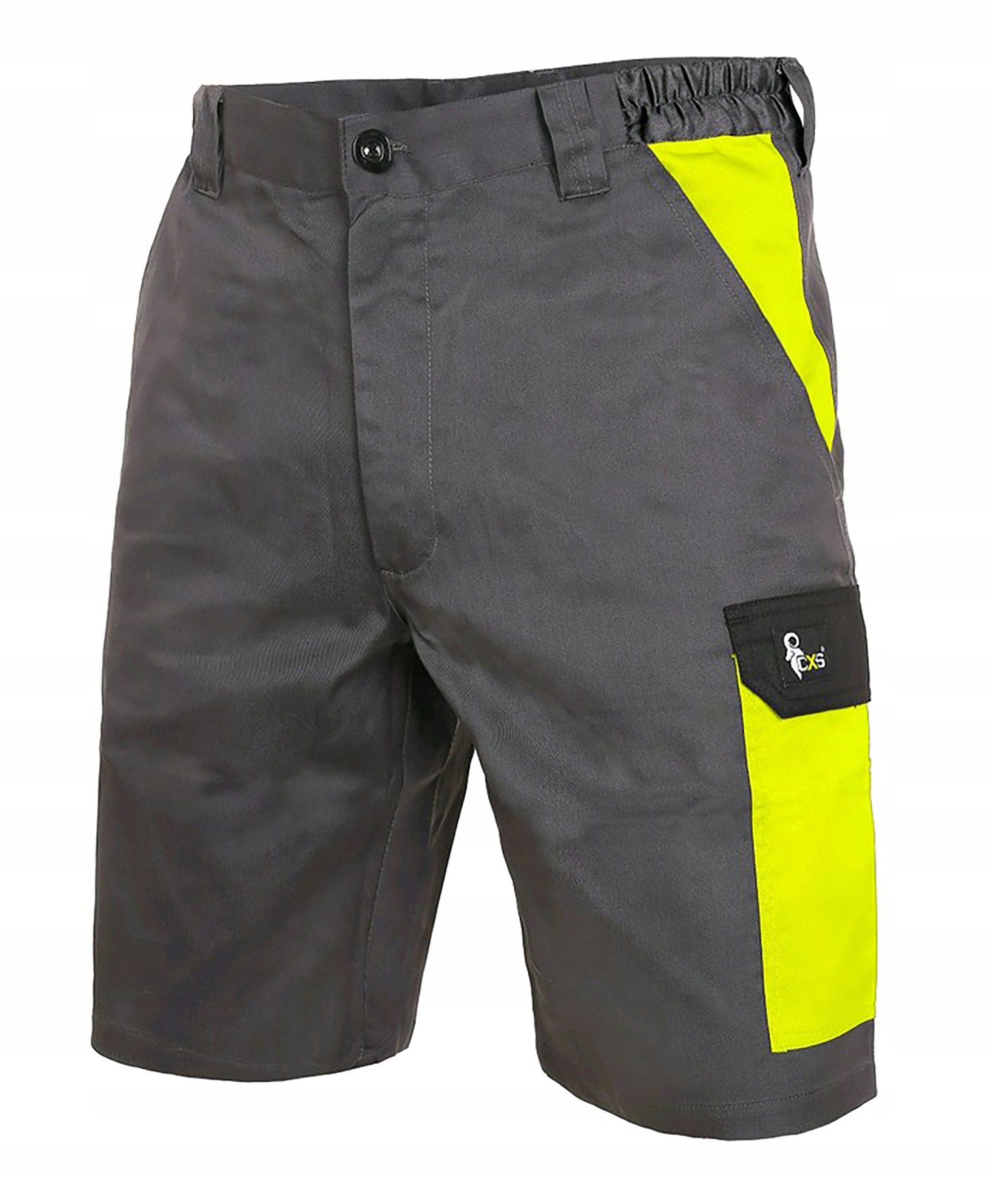 

Krótkie spodenki robocze do pasa Zefyros żół r.50