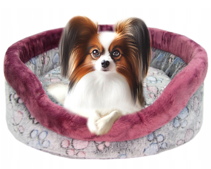 Plyšová kotec potah pelíšek jorkšíra, maltipoo, čivavu, špice ⌀45