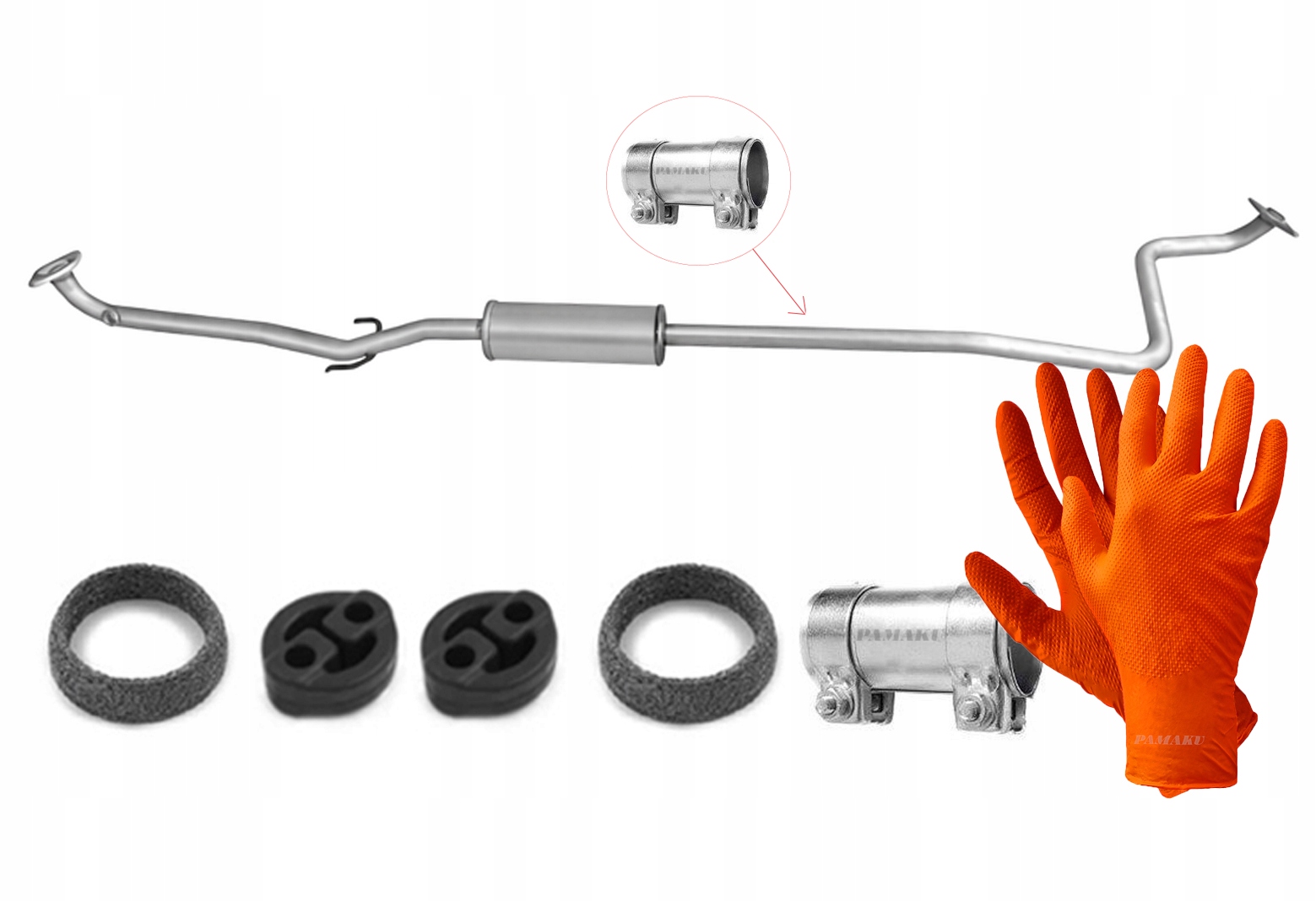 Toyota Yaris 1.0 48 kW (2003-2005) Tlumič