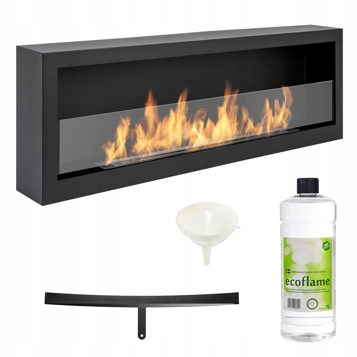 Biokrb S-Line 3D Box se Sklem 120 cm černý 1200