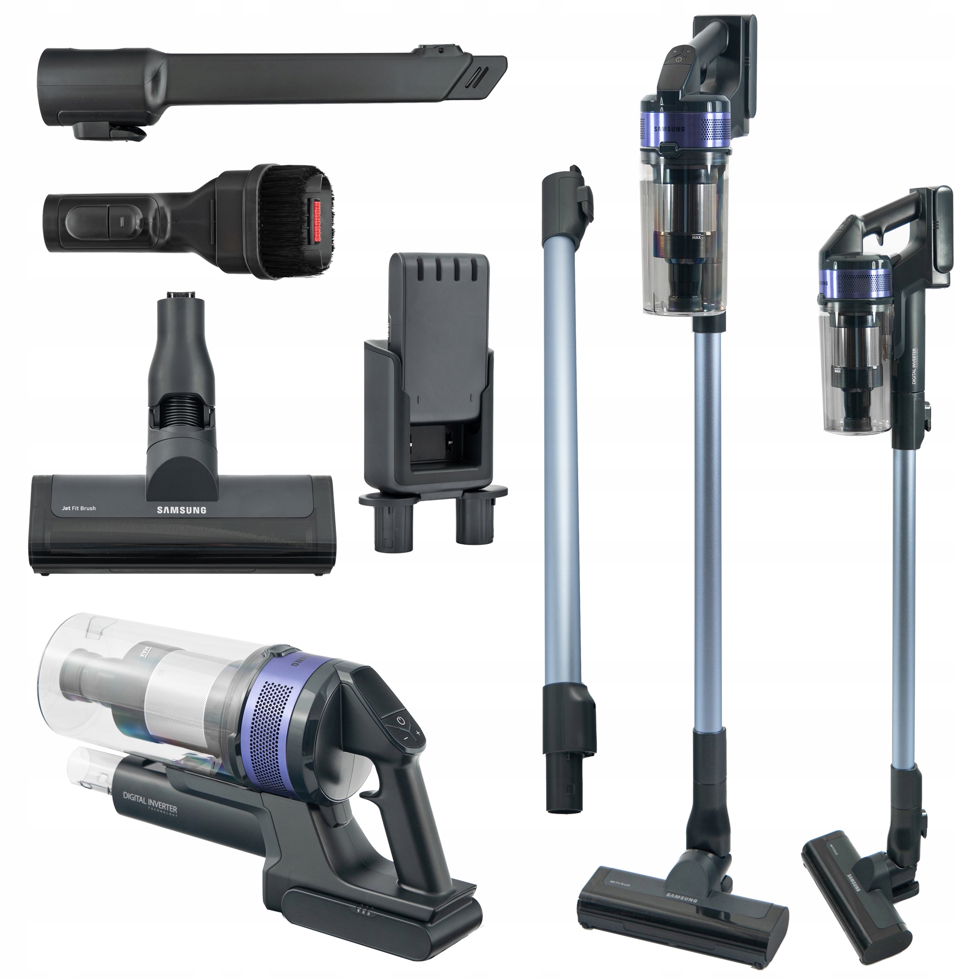 Odkurzacz pionowy Samsung VS15A6031R4 Bezprzewodowy Akumulatorowy