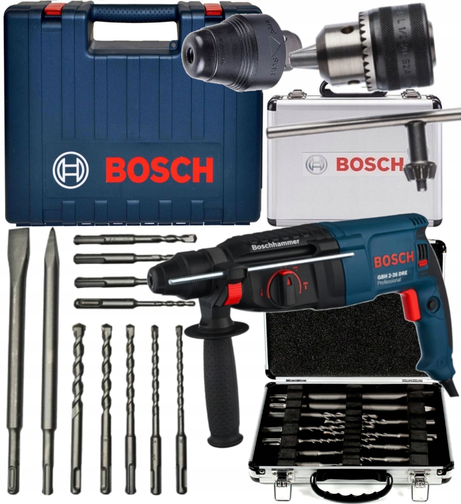 Странный молоток Bosch GBH 2-26 DRE набор
