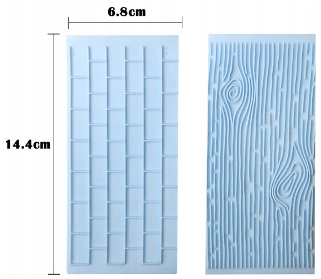 DEKORATOR FORMA FOREMKA 4 SZT ZESTAW BRZEGI TORTU Rodzaj dekoratorów inny