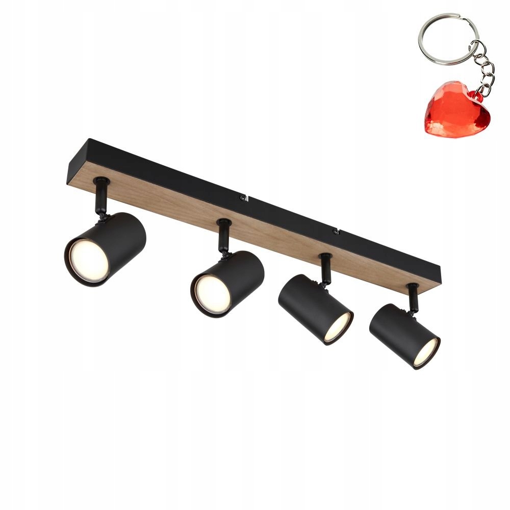 Lampa reflektor spot Robby 57911-4BW Globo Darček