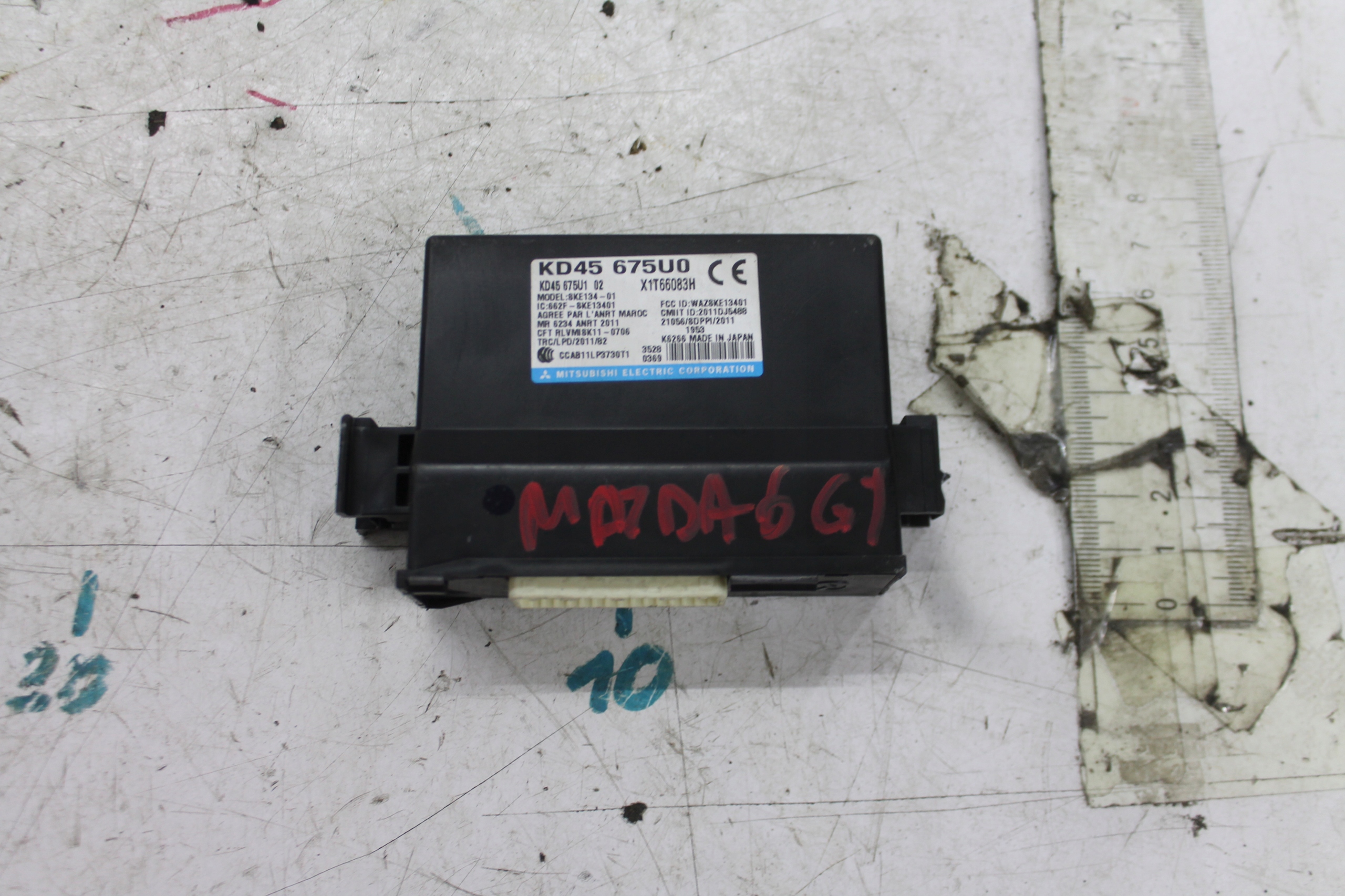 modulo KEYLESS KD45675U0 MAZDA 6 GJ 12