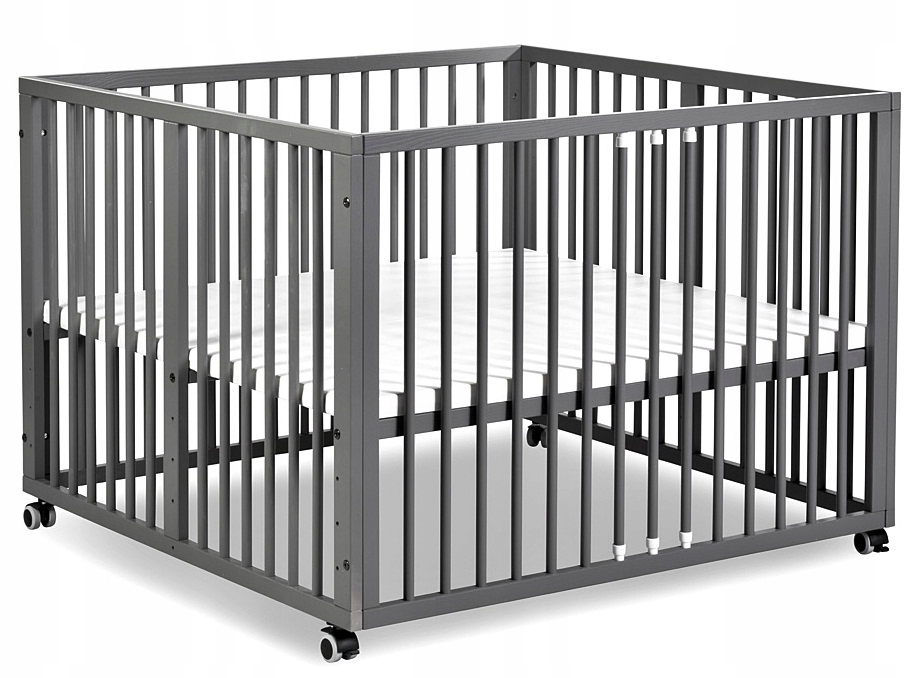 KLUPŚ Kojec JONAS grafit z kółkami Kolekcja JONAS