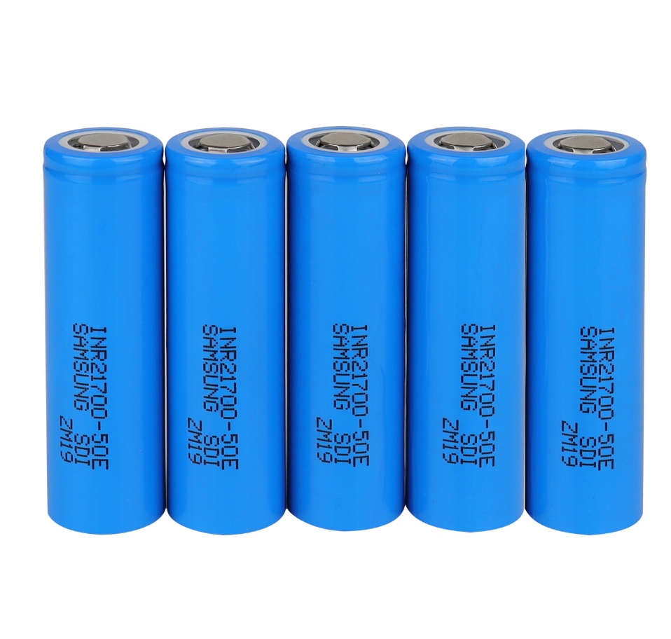 5x sada Nabíjecí Baterie Samsung 5000mAh INR21700-50E