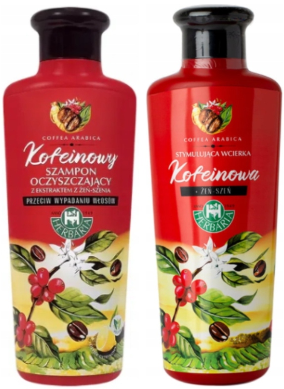 Banfi Kofeinowy szampon+wcierka do włosów Żeń-szeń przeciw wypadaniu 2x250