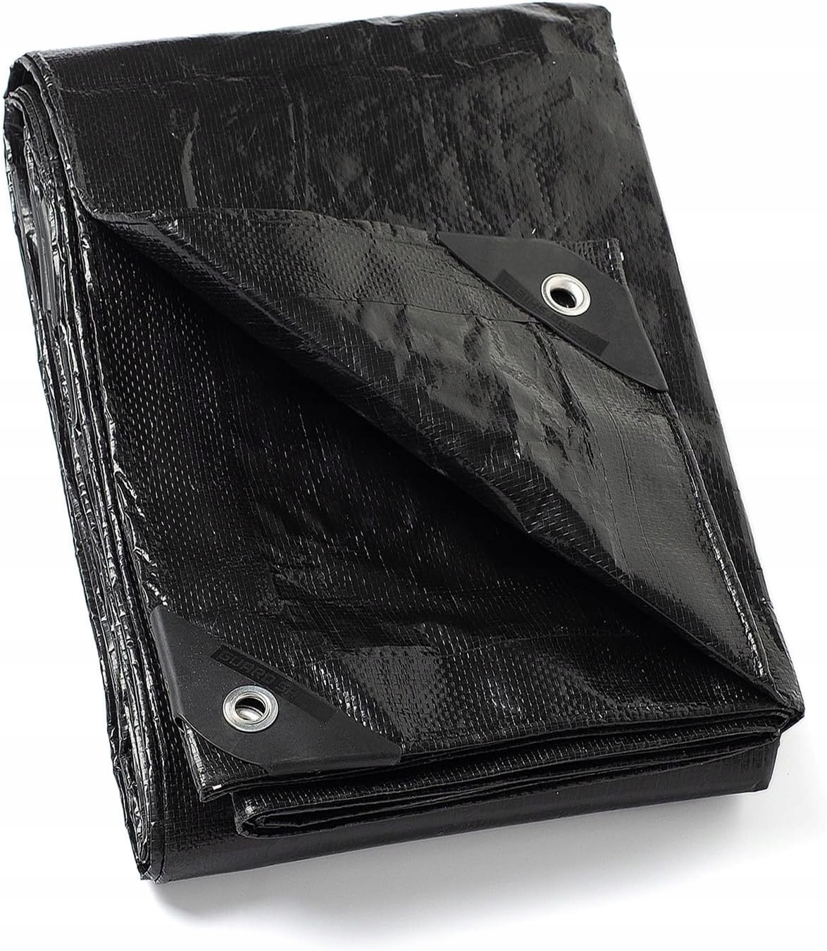 Guard Shield Plandeka okryciowa z oczkami Wodoszczelna 3x6m Czarna 190 g/m