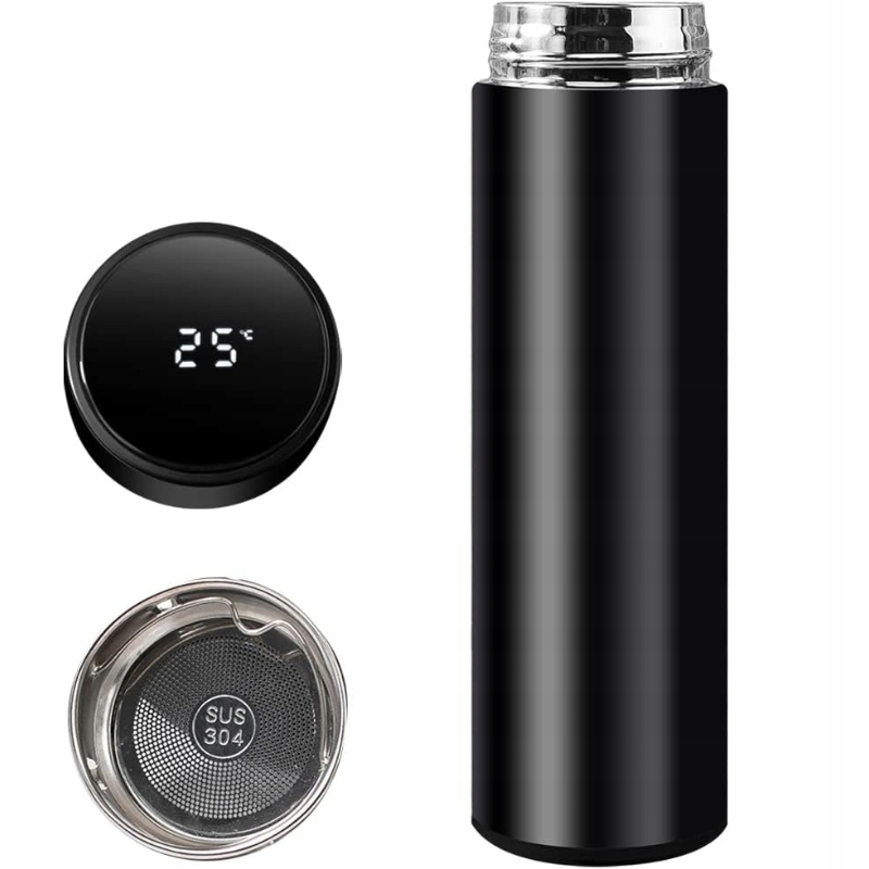 KUBEK TERMICZNY SMART TERMOS Z WYŚWIETLACZEM 500ML Marka inna marka