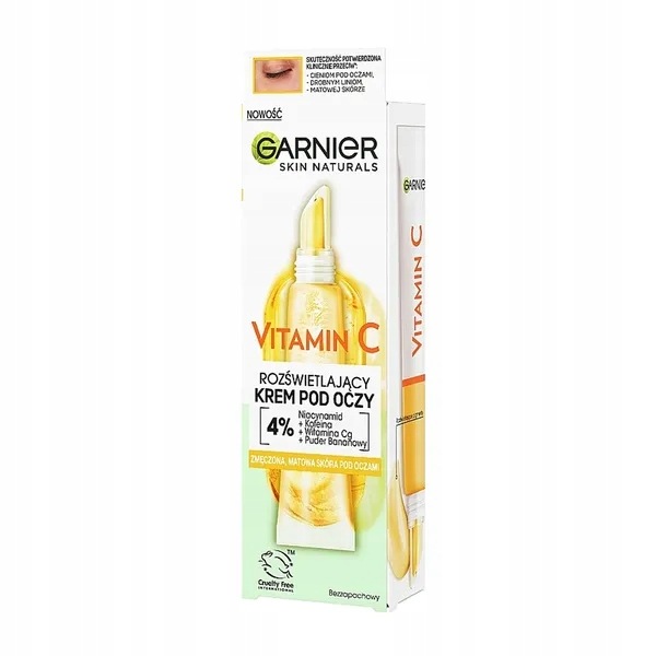 Garnier Skin Naturals Vitamin C rozjasňující krém pod oči, 15 ml
