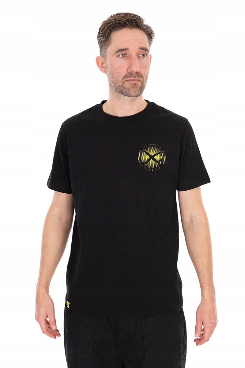 Koszulka Matrix Large Fade T-shirt Black/lime r. L