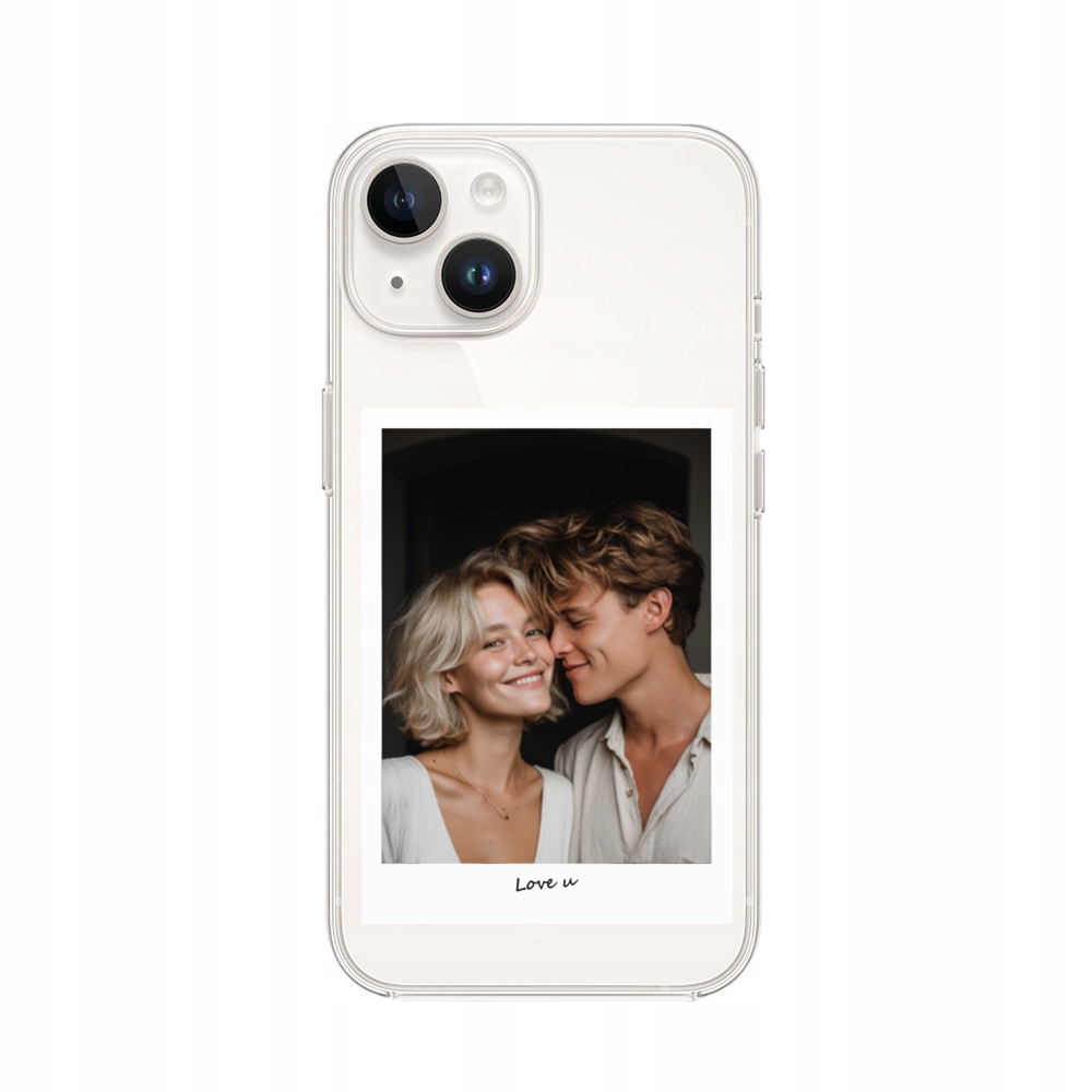 Etui do iPhone 13 personalizowane, Polaroid z własnym zdjęciem