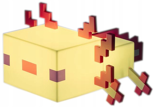 Lampka MINECRAFT Axolotl Multicolor 2 tryby 21cm Rodzaj lampka