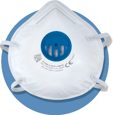 

Maska przeciwpyłowa OxyLine FFP1 Nr D półmaska