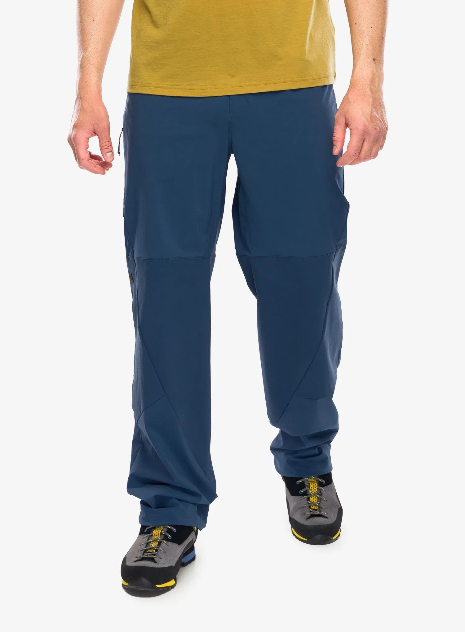 Horolezecké kalhoty Ortovox Trad Light Pants blue nunatak L