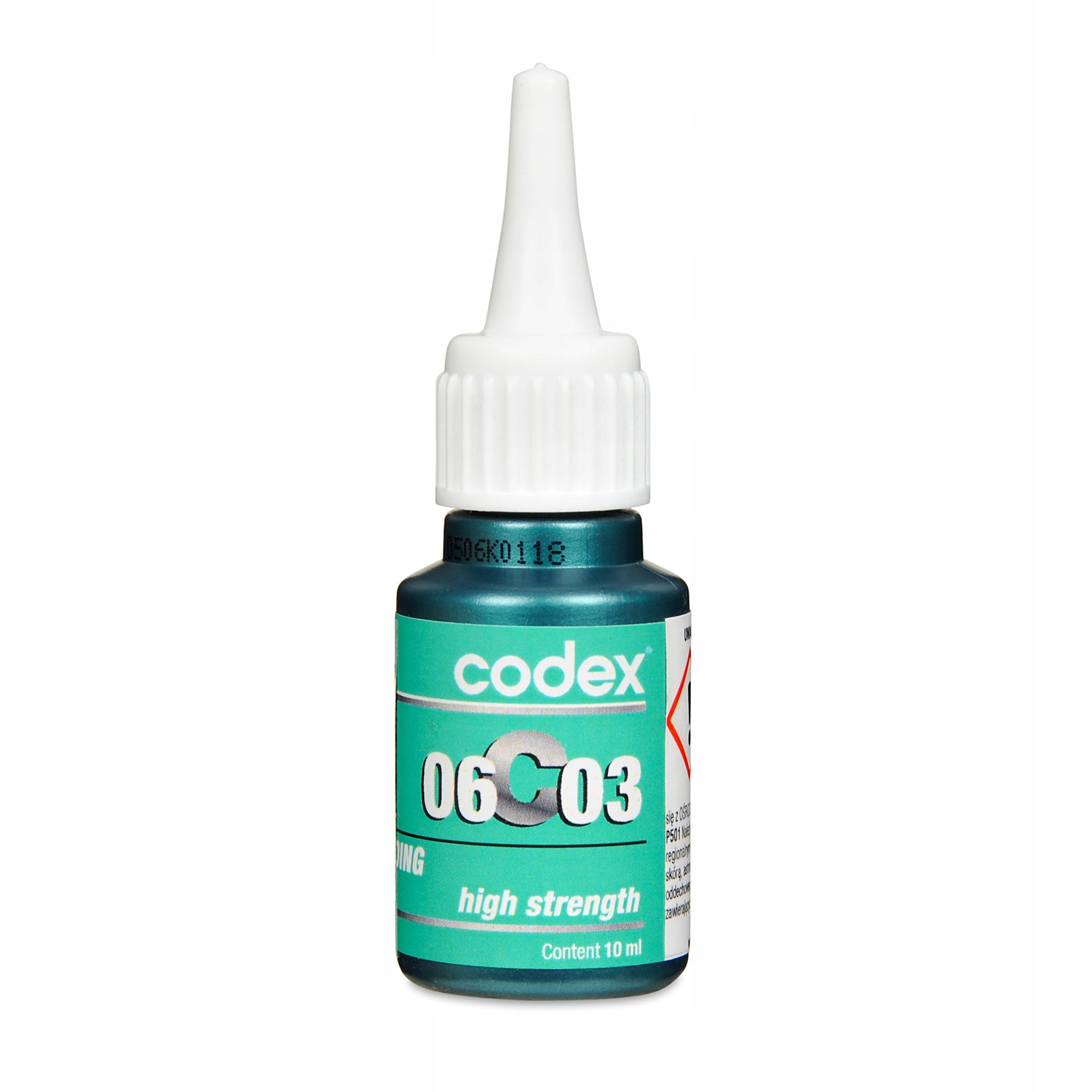 

Klej do osadzania łożysk i tulei Codex 603 10ml