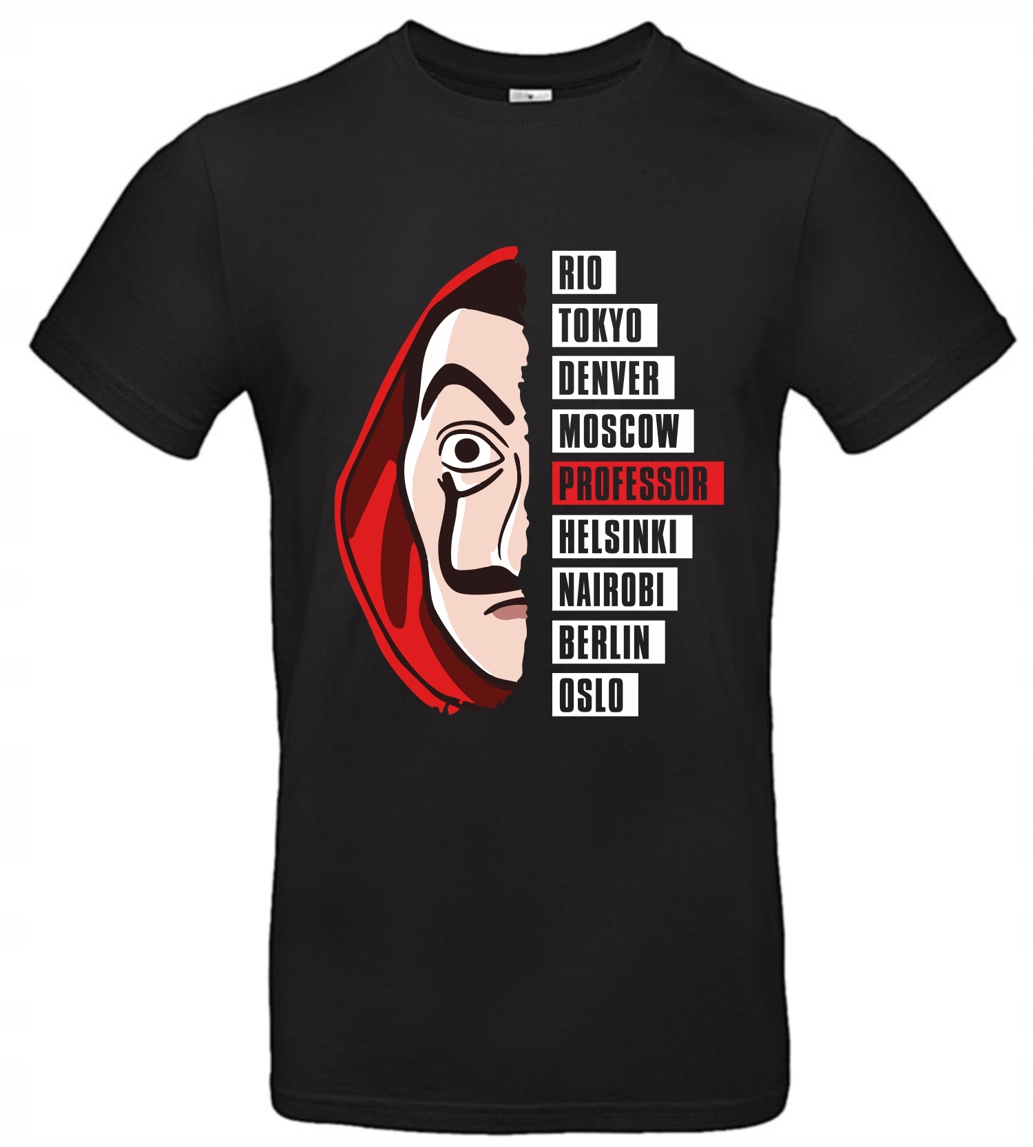 

Dom Z Papieru Koszulka La Casa De Papel XXL LC02M