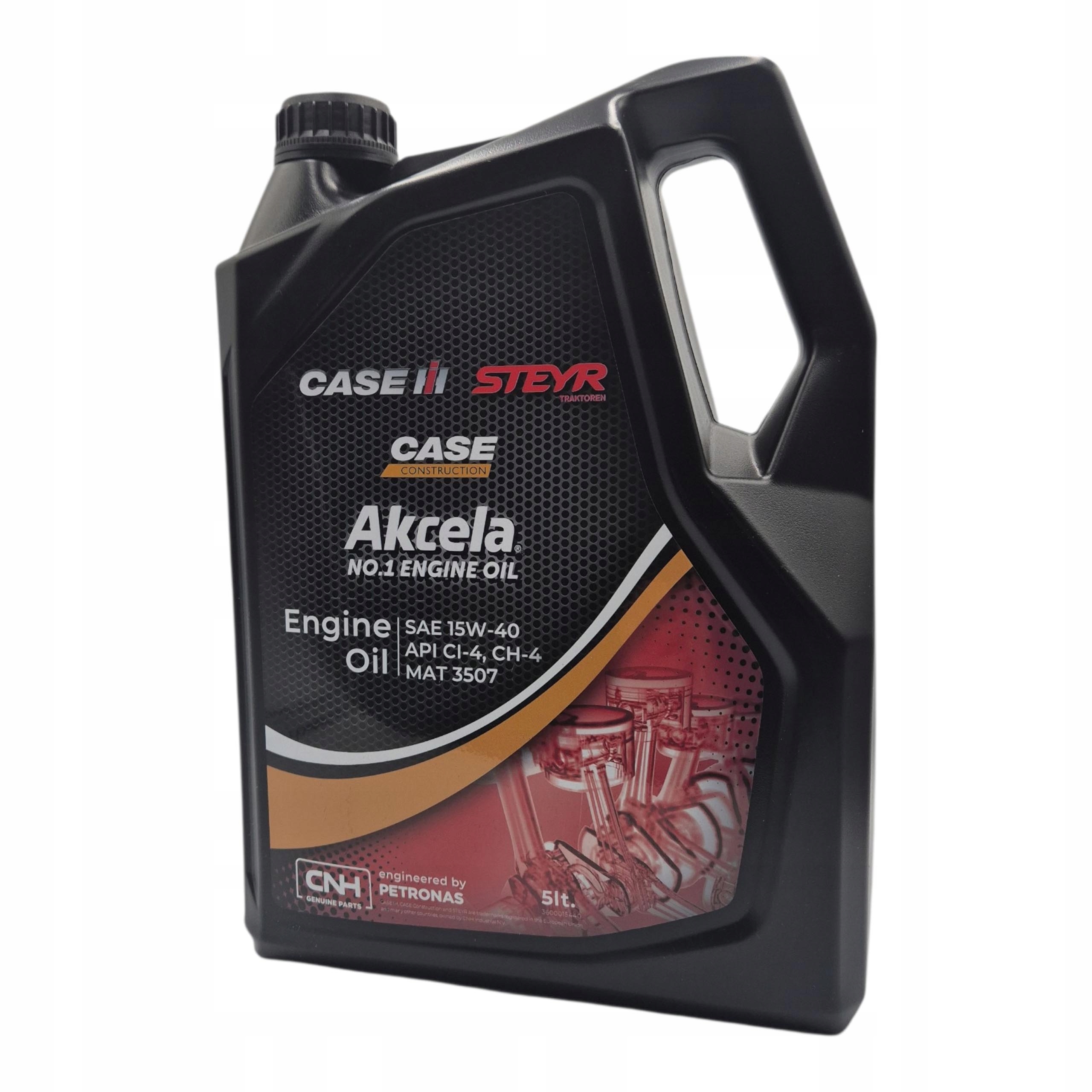 Akcela Engine Oil NO.1 15W40 5L Olej Silnikowy Case Ih Steyr Oryginał