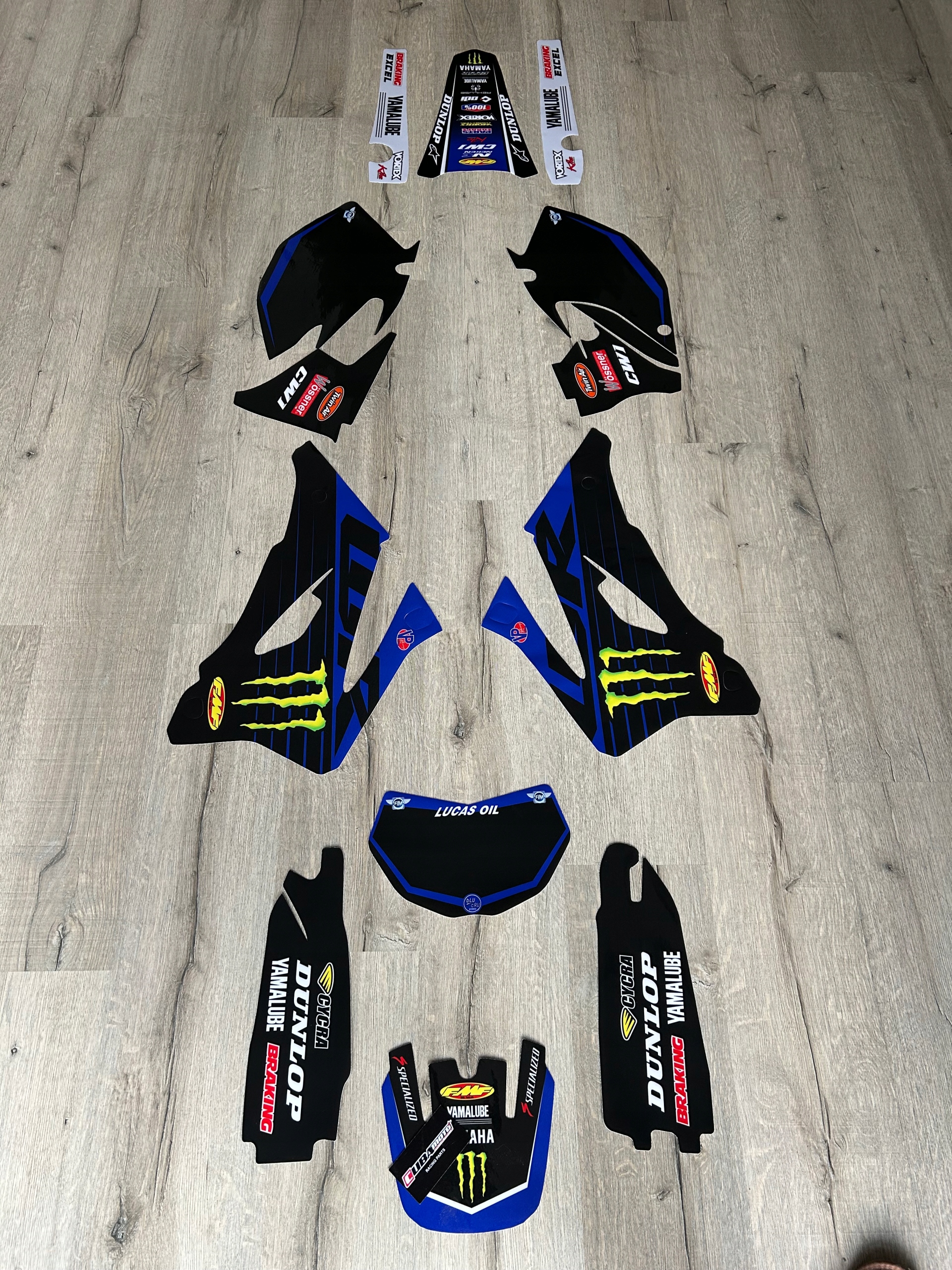 Yamaha Wrf Wr-f 250 07-13 hrubá dyha komplet Cubamoto