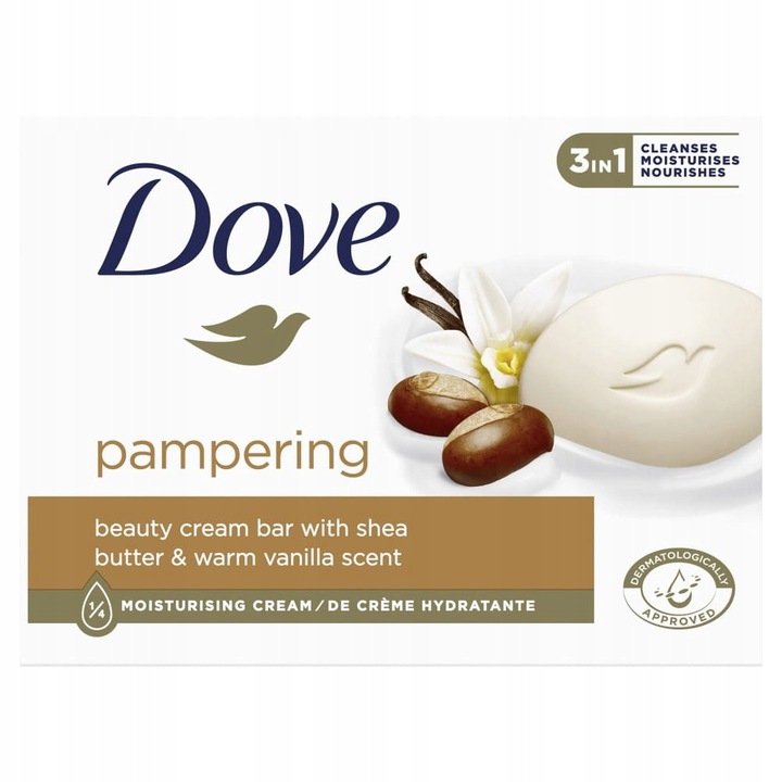 

Dove Mydło Kremowe w Kostce Warm Vanilla 90g
