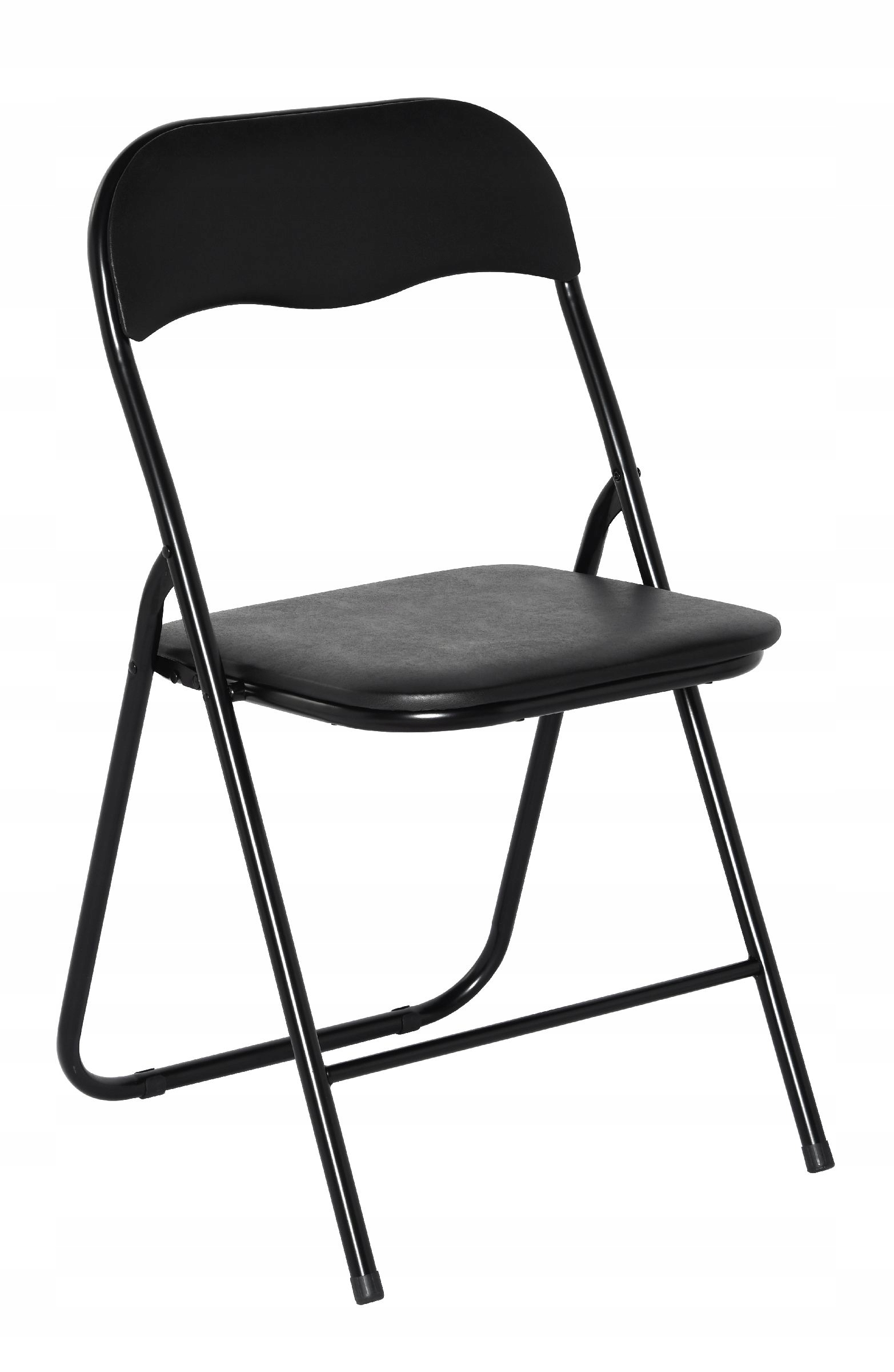 

Krzesło składane Ote czarne 46x44x78cm