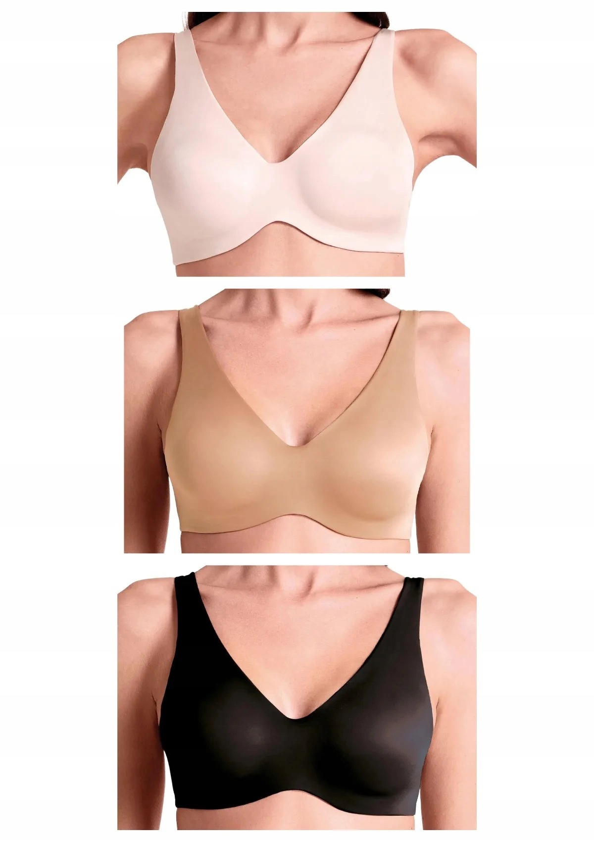 Lormar Ultra podprsenka 3 ks talco, zlatá, černá 75B