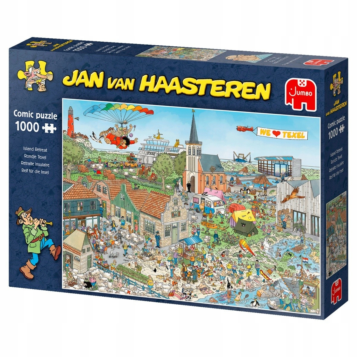 Puzzle Jumbo 1000 elementów Jan van Haasteren