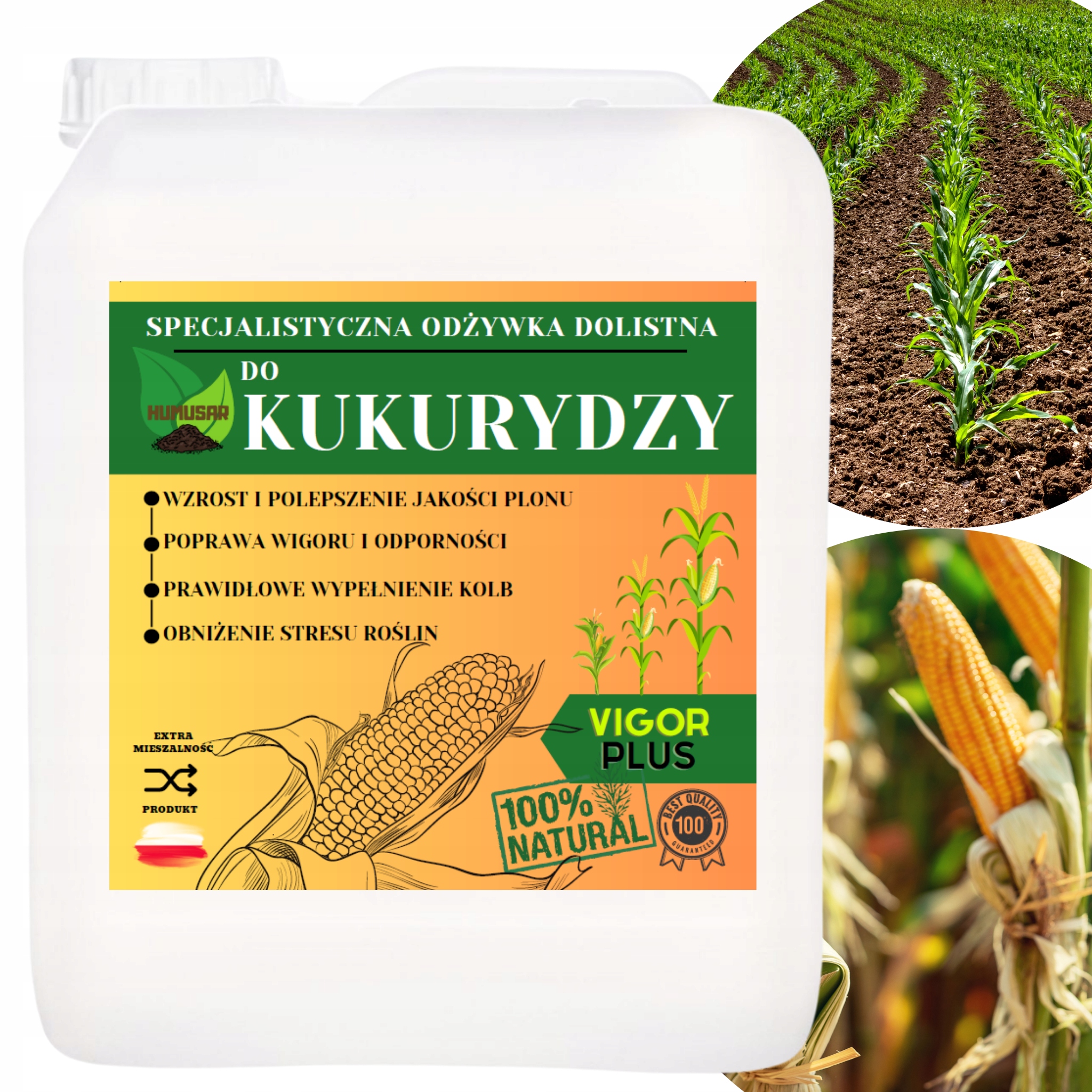 Specjalistyczna Odżywka Do Kukurydzy Wieloskładnikowa, Nawóz Kukurydza 5L