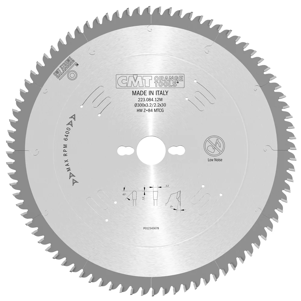 Tarcza do kompozytów Solid Surface 300x30mm z=84 0° Cmt