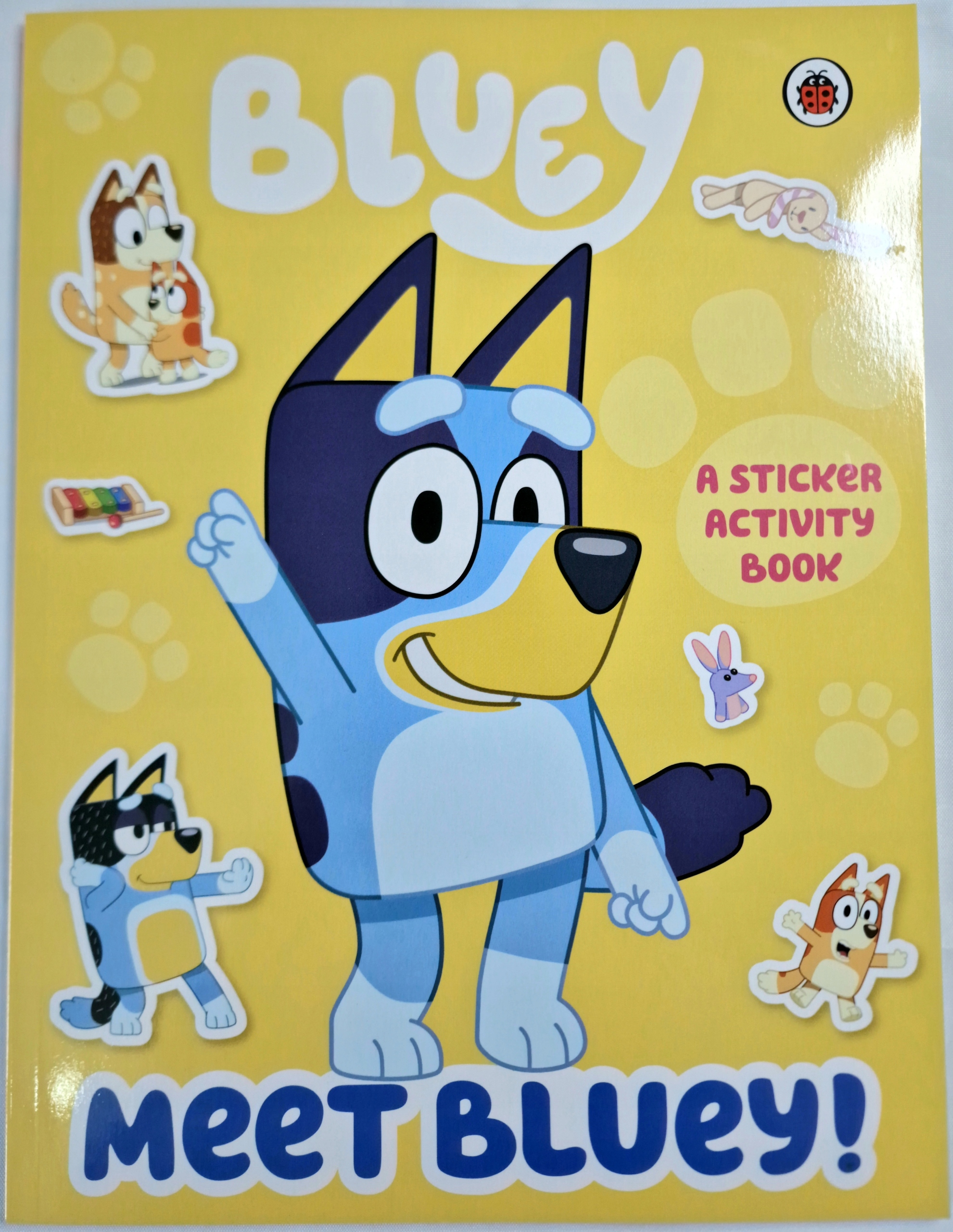 Bluey Zabawy z naklejkami