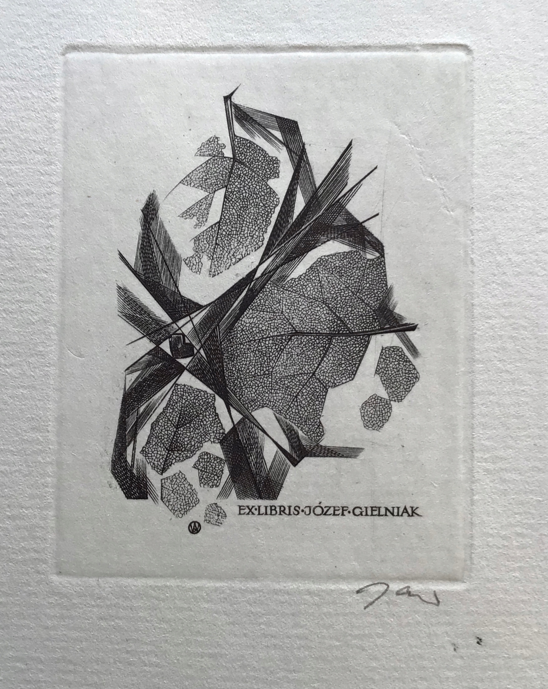 Ex-libris Wojciech Jakubowski