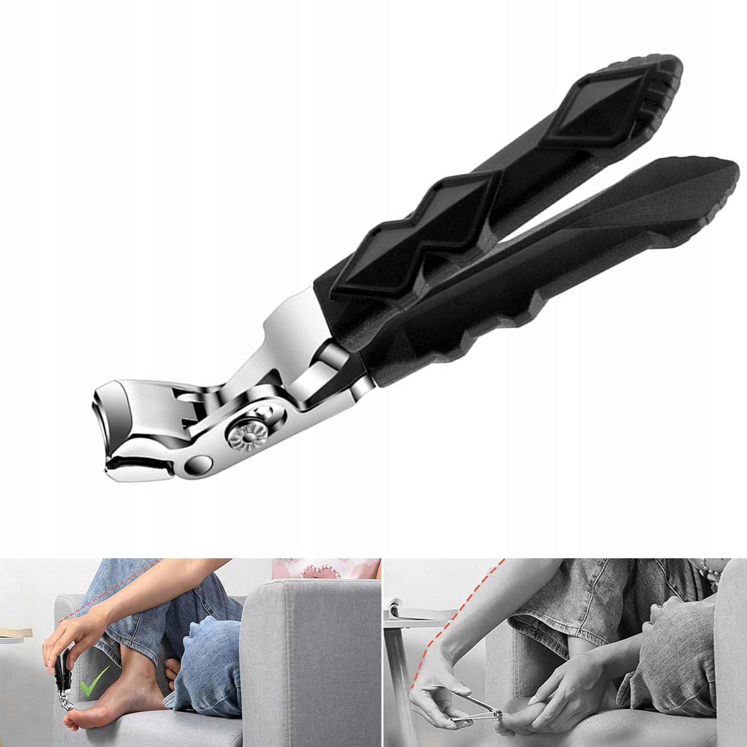 Kleštičky Na Silné Nehty Kleštičky Na Silné Zarastalé Nehty Sada Černá