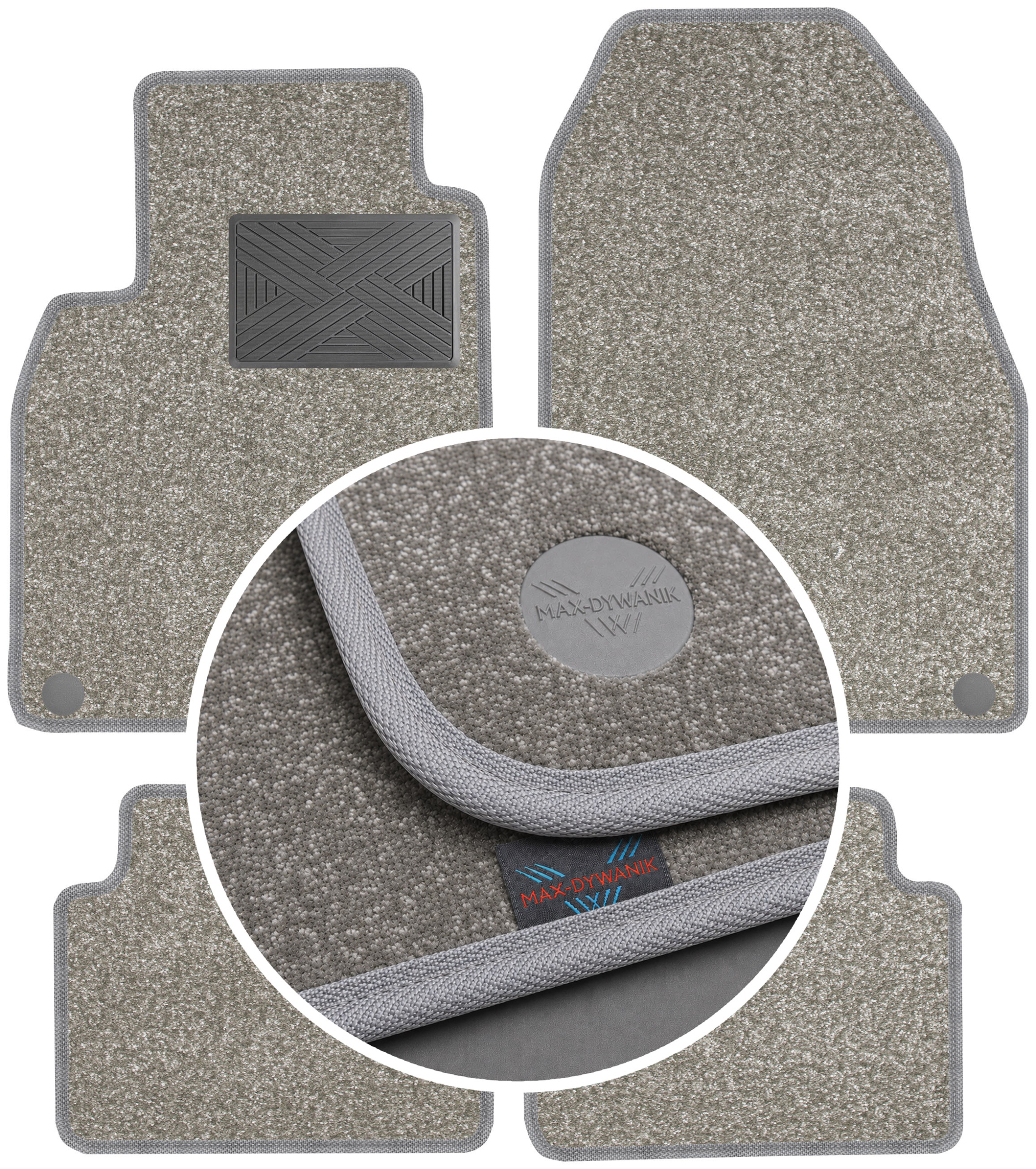 Saab 9-3 II 2002-2007 Koberce do auta Perl-Line 12 mm