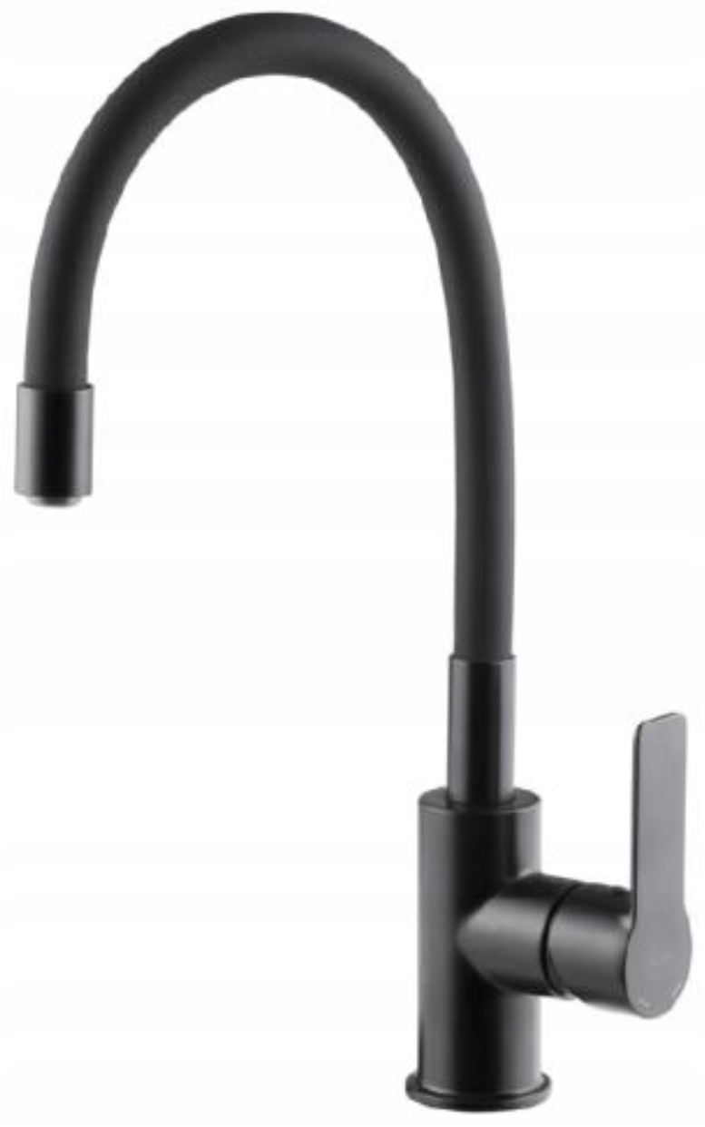 Kfa Stojánková Kuchyňská Baterie S Flexibilním Výtokem Rumba Černá, Černá