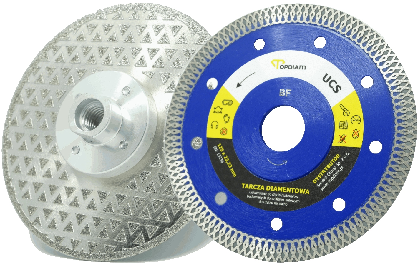 

Zestaw Tarcz Do Cięcia I Fazowania Gresu 125mm