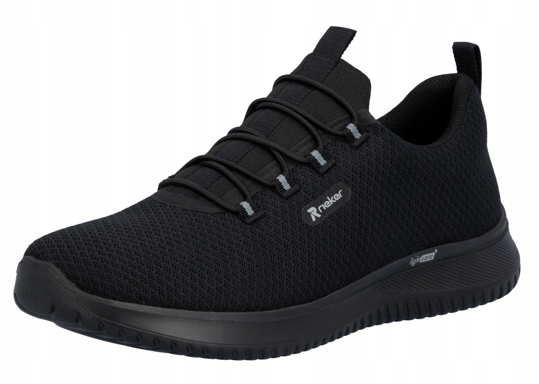 Rieker B9655-00 vel.44 černé sportovní polobotky pánské tenisky