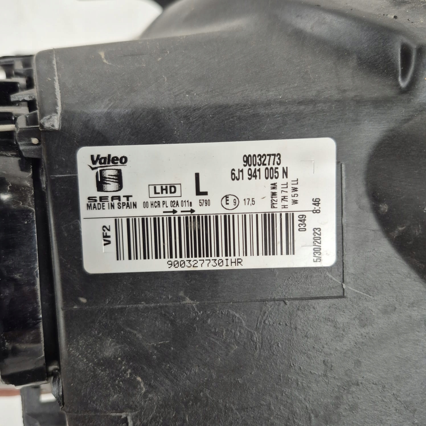 SEAT IBIZA IV 4 LIFT 12-17 PUSZKA light front front left