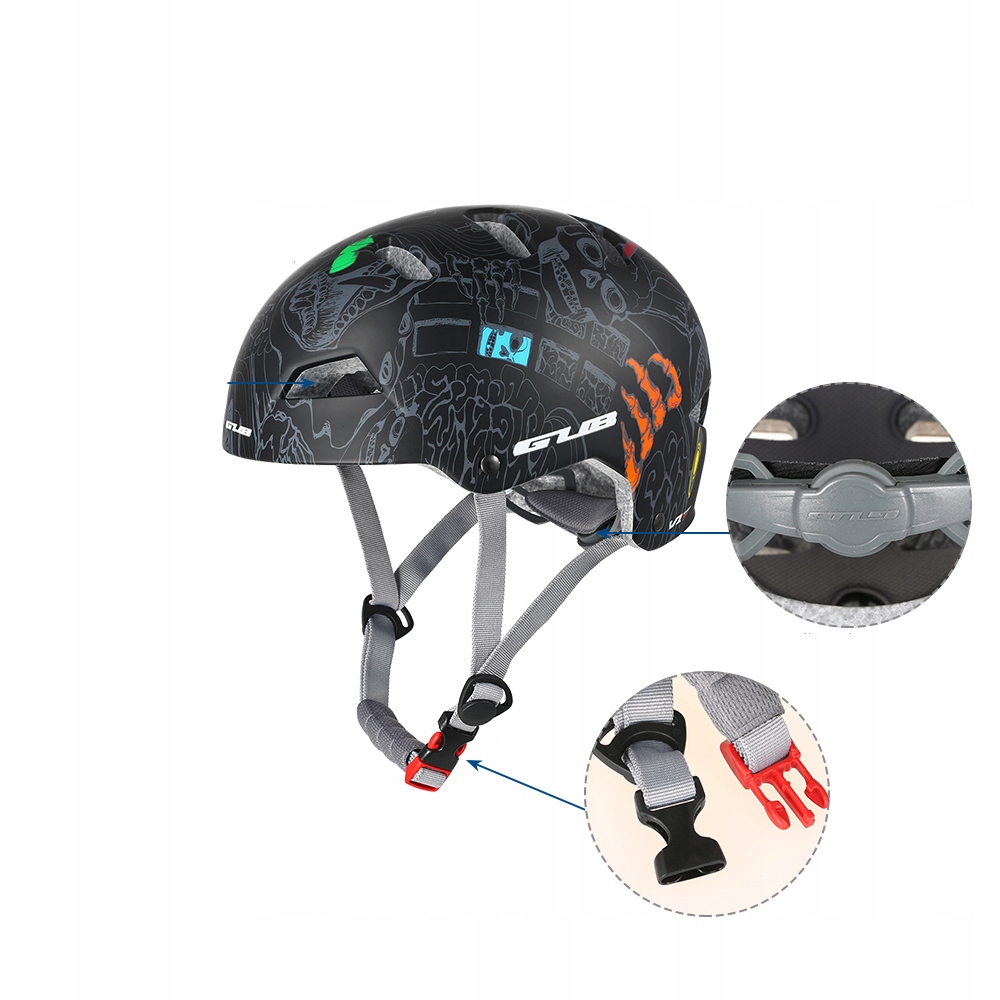 GUB KASK WSPINACZKOWY ROWEROWY DLA DOROSŁYCH L Kod producenta 56656658