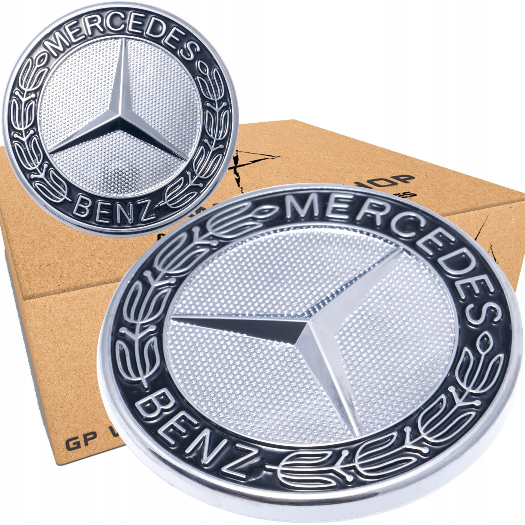 

Mercedes Emblemat Znaczek Maska W204 W205 211 57mm