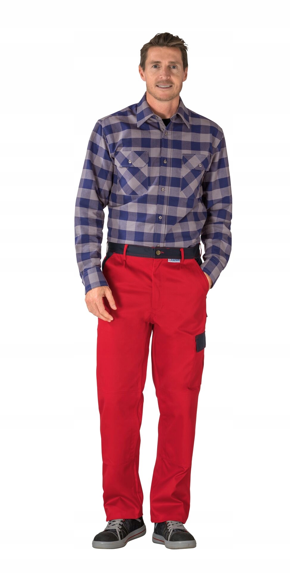 Pracovní kalhoty do pasu Planam Tristep r28