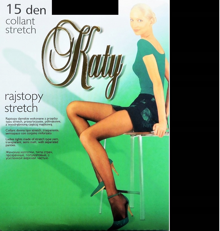 

Katy Stretch 15den cienkie półmatowe nero 5