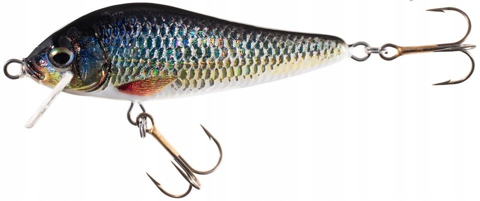 8cm 11g Wobler Holo Select Elon Nature 3D Jaxon Szczupak Sandacz kol. Pb