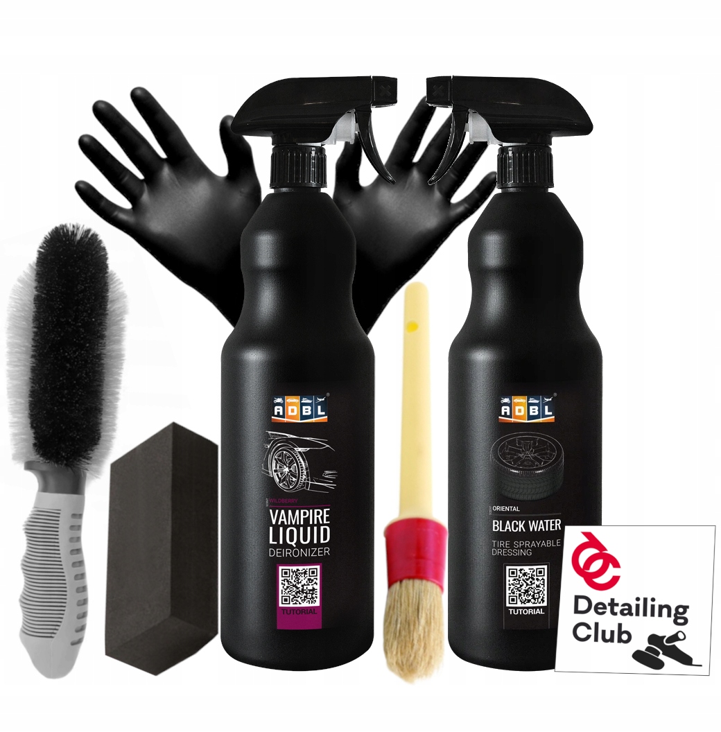 ADBL Zestaw do czyszczenia konserwacji opon i felg