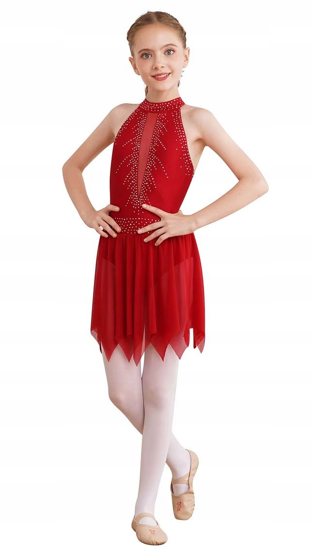 Strój Do Gimnastyki Balet Body Sukienka Do Tańca Tutu 134 Nr 1832