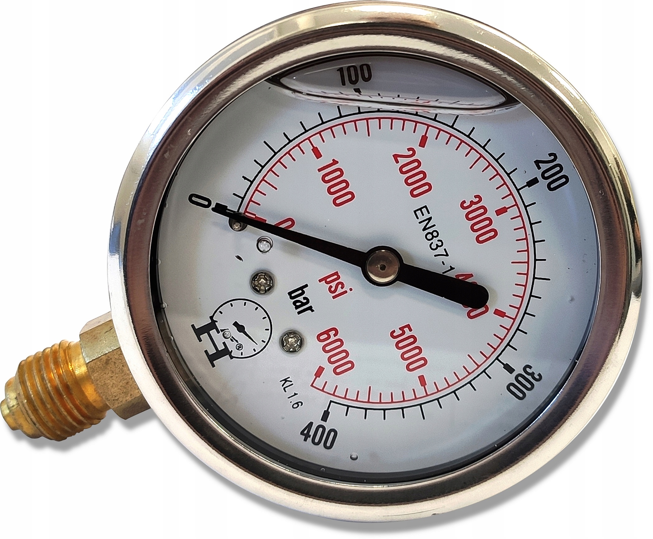 

Manometr Hydrauliczny Ciśnieniomierz 0 400 Bar