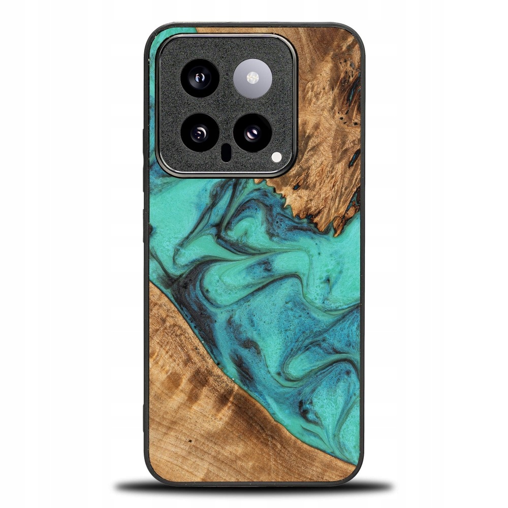 Pouzdro Bewood Unique pro Xiaomi 14 Tyrkysové