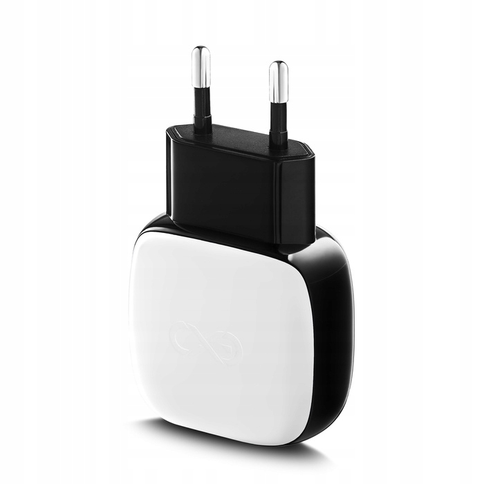 eXc ładowarka sieciowa SHINE 1xUSBA QC + 1xUSBC PD 20W czarno-biała EAN (GTIN) 5904555973367