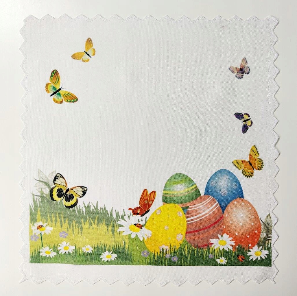 

Serwetka wielkanocna do koszyczka 30cm pisanki