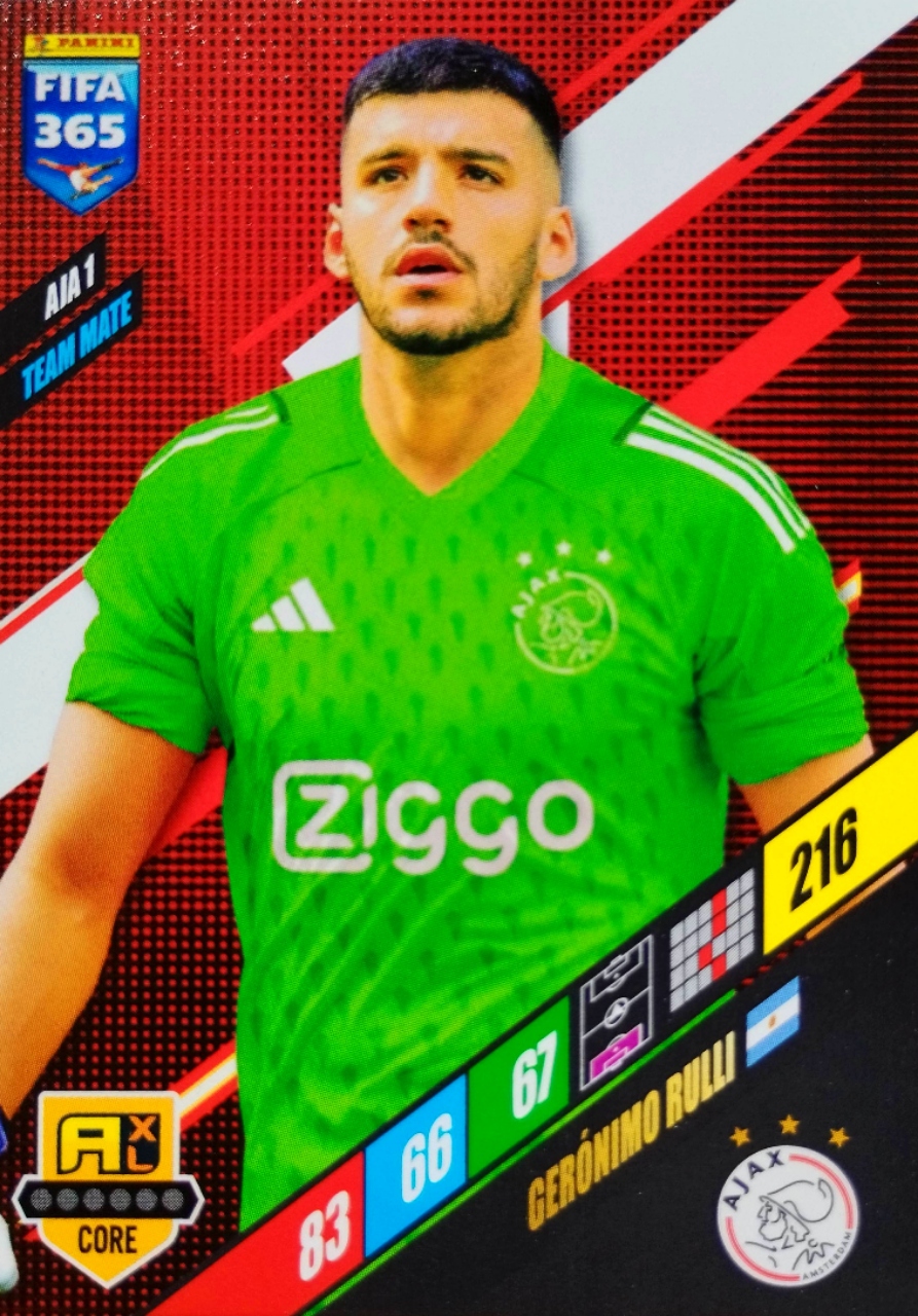 Fifa 365 2024 Team Mate Aja 1 Geronimo Rulli Ajax